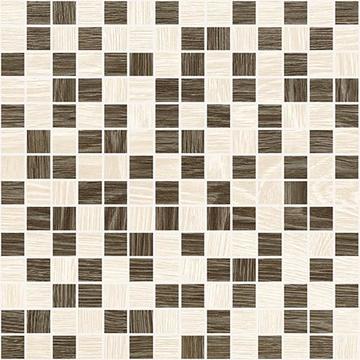 Плитка-декор настенный Laparet Дженезис 30х30, мозаика, коричнево-бежевый