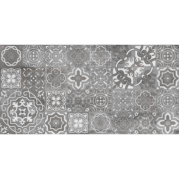 Плитка-декор настенный Laparet Конкрет 60х30, вимп темно-серый