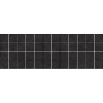 Плитка-декор настенный Laparet Alabama 60х20, мозаичный, черный