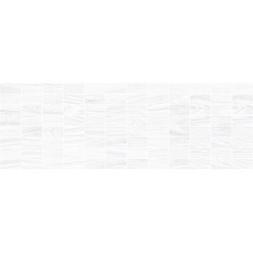 Плитка-декор настенный Laparet Zen 60х20, мозаичный, белый