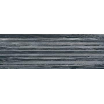 Настенная плитка Laparet Zen 60х20, полоски, черный