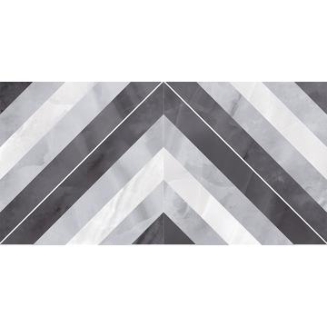 Настенная плитка Laparet Prime 50х25, серый микс