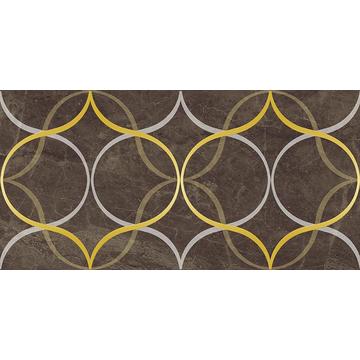 Плитка-декор настенный Laparet Кристал 60х30, резонанс коричневый