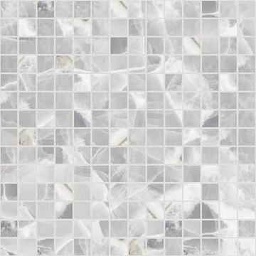 Плитка-декор настенный Laparet Плазма 30х30, мозаика серый