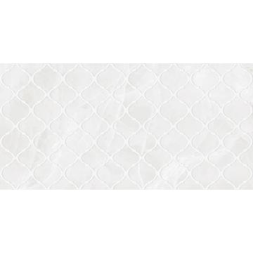 Плитка-декор настенный Laparet Плазма 60х30, нюанс белый