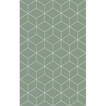 Настенная плитка Unitile Веста 40х25, зеленый низ 02