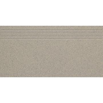 Напольная плитка Paradyz Solid 59.8х29.8, silver stopnica prasowana
