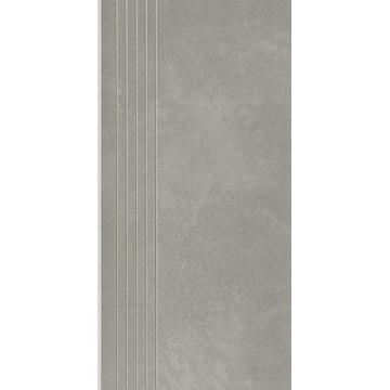 Напольная плитка Paradyz Cement 29.8х59.8, grafit stopnica lap