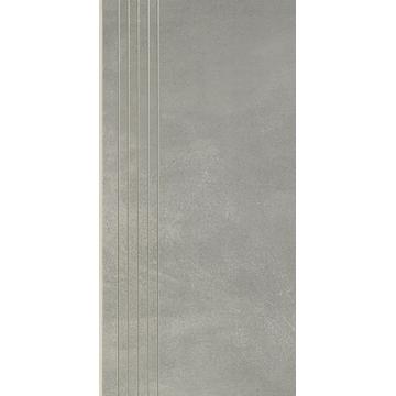 Напольная плитка Paradyz Cement 29.8х59.8, grafit stopnica mat