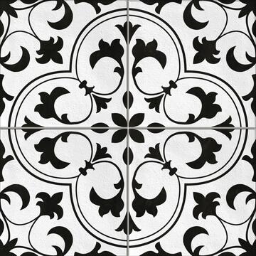 Напольная плитка Cersanit Sevilla 42х42, пэчворк, белый