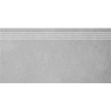 Плитка для ступеней Kerama Marazzi Дайсен 60х30, светло-серый обрезной
