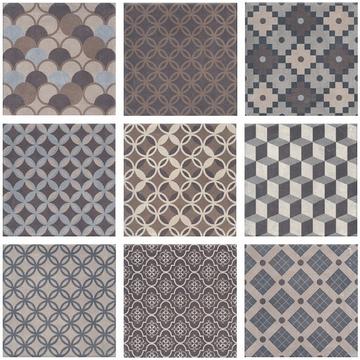 Напольная плитка Kerama Marazzi Карнаби-Стрит 20.1х20.1, орнамент