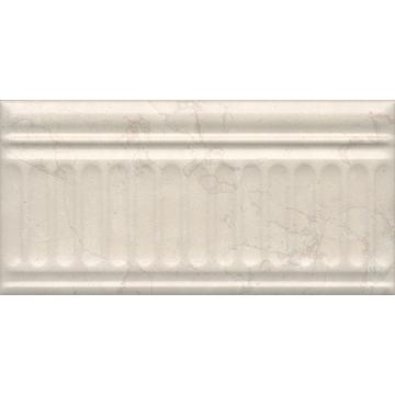 Бордюр Kerama Marazzi Резиденция 20х9.9, бежевый структурированный