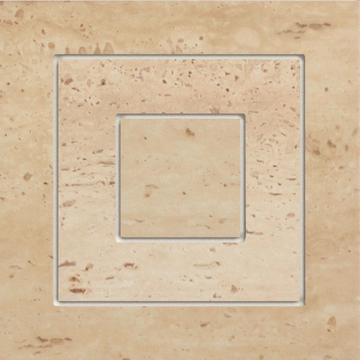 Вставка Tubadzin Travertine 11P 14.8x14.8