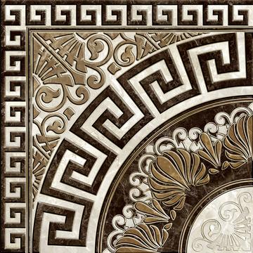 Керамогранит Alma Ceramica (Уралкерамика) Лайт браун  / Колизей Напольная 55x55, коричневый