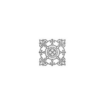 Плитка-декор напольный Grasaro Marble classik 7х7, white