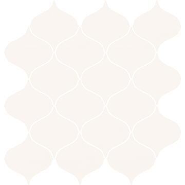 Мозаика Meissen Keramik Ocean Romance 29.3х28.1, white mosaic satin