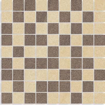 Плитка-мозаика универсальная Paradyz Arkesia 29.8x29.8, Brown/Mocca, резанная