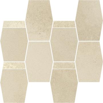 Платка-декор напольный Paradyz Naturstone 28.6х23.3, beige mozaika hexagon