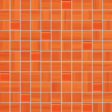 Плитка-мозаика настенная Tubadzin Wave 30x30, Orange