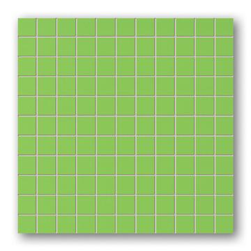 Плитка-мозаика настенная Tubadzin Colour 30x30, Green
