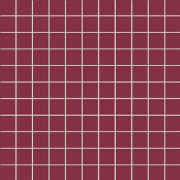 Плитка-мозаика настенная Tubadzin Colour 30x30, Carmine