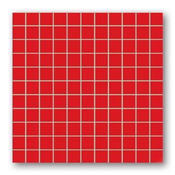 Плитка-мозаика настенная Tubadzin Colour 30x30, Red