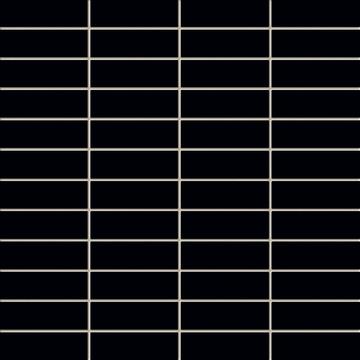 Плитка-мозаика Tubadzin (DOMINO) Joy black  rectangular 29,8х29,8