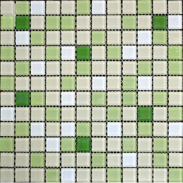 Мозаика Imagine F202-5, 30х30, бело-зеленая