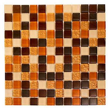 Мозаика Imagine HT280-1, 30х30, оранжево-коричневая