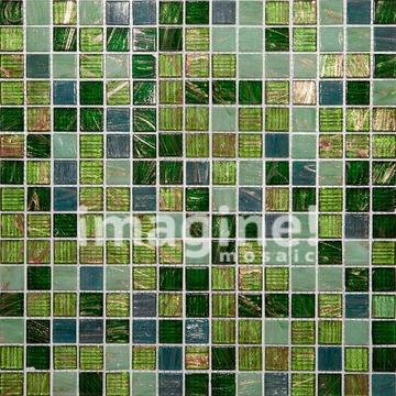 Мозаика Imagine ML42044, 32.7х32.7, зеленая