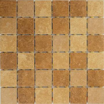 Мозаика PrimaColore CE552SMA,30.6х30.6, бежево-коричневая