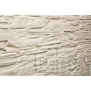 Декоративный Камень Petra Олимпия Настенная, угол 18, 6x86 белый, 09П0.У