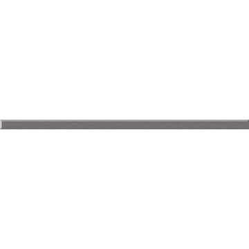 Бордюр Paradyz 60x2.3, Grafit, стеклянный Бордюр Paradyz 60x2.3, Grafit, стеклянный