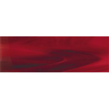 Плитка-декор настенный Paradyz 75x25, Rosso, Murano, A, стеклянный