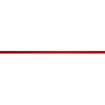 Бордюр Tubadzin Coll 1 59.8x1.5, Glass Red