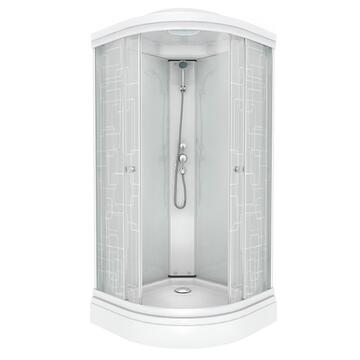 Душевая кабина Triton Стандарт А3 90х90 ДН4 стекла квадраты Душевая кабина Triton Стандарт А3 90х90 ДН4 стекла квадраты