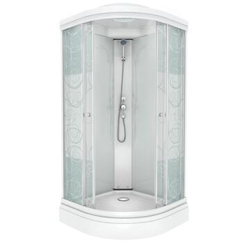 Душевая кабина Triton Стандарт А3 90х90 ДН4 стекла  узоры