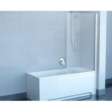 Штора на ванну DEANTE ALPINIA, стекло прозрачное, 80х140 см KGA_072P