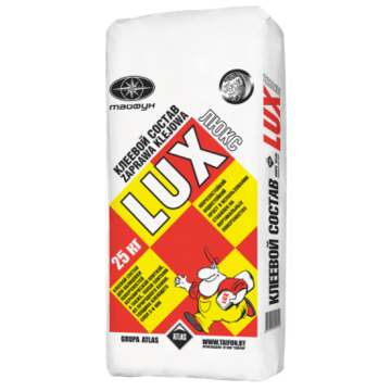 Клеевой состав (клей для плитки) Lux (Люкс), 25 кг