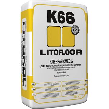 Клеевой состав (клей для плитки) Litokol Litofloor K66, 25 кг