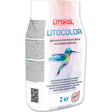 Затирка (Фуга) Litokol LITOCOLOR L 25, коричневый 2 кг