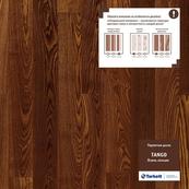 Паркетная доска Tarkett TANGO Ясень Коньяк, фаска-2V, 2215х164х14, коричневый Паркетная доска Tarkett TANGO Ясень Коньяк, фаска-2V, 2215х164х14, коричневый