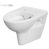 Унитаз подвесной Cersanit Parva Clean On, безободковый, без сиденья