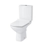Унитаз напольный Cersanit Carina New Clean On, компакт, с сиденьем