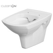 Унитаз подвесной Cersanit Carina Clean On, безободковый, без сиденья