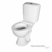 Унитаз напольный Керамин Кидс, косой выпуск, белый