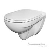 Унитаз подвесной Керамин Стиль, горизонтальный выпуск, белый