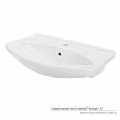 Умывальник мебельный Керамин Чезаро 65 с отверстием, белый