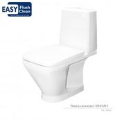 Унитаз напольный Керамин Милан, универсальный выпуск, белый